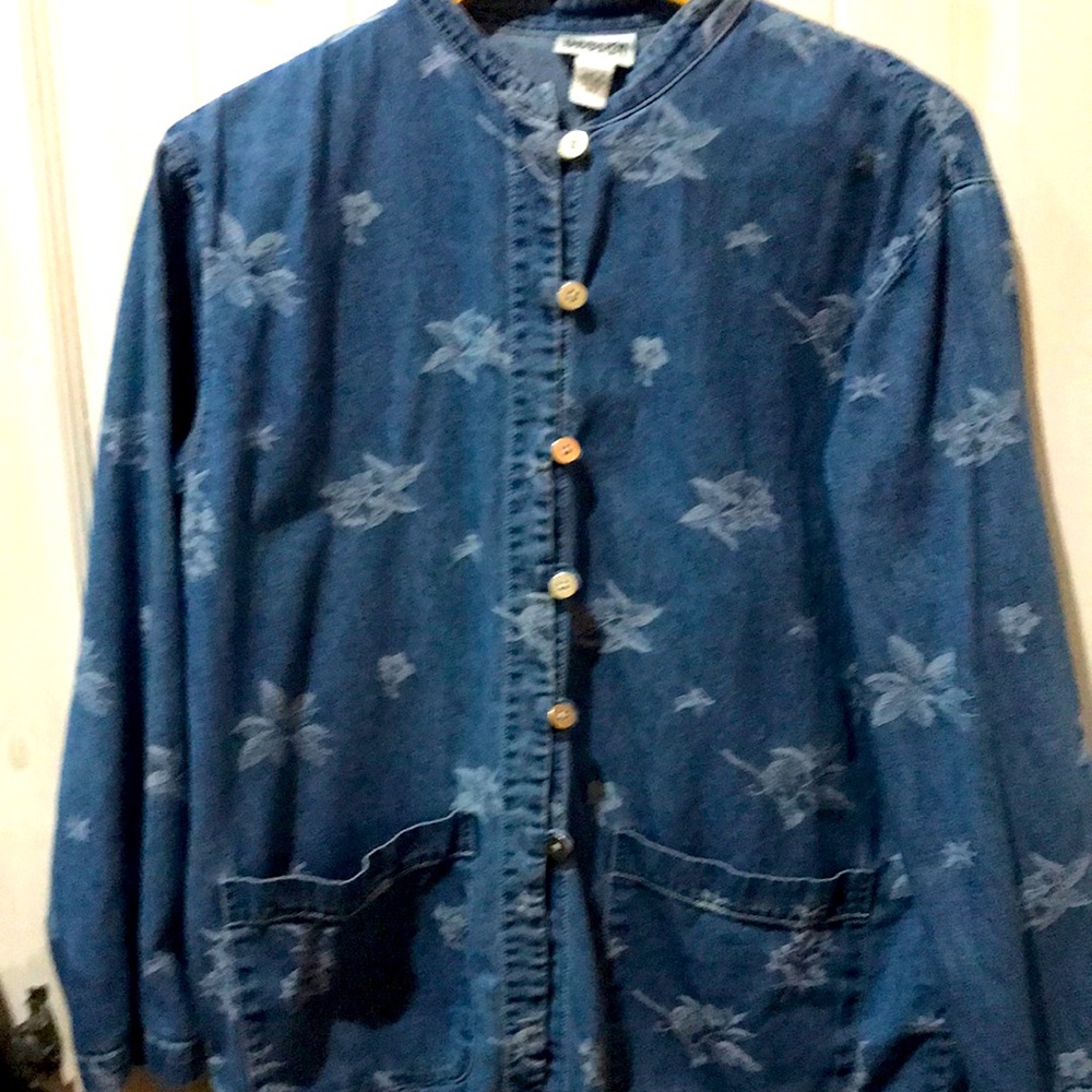 5/$20 Chico’s Denim Jacket